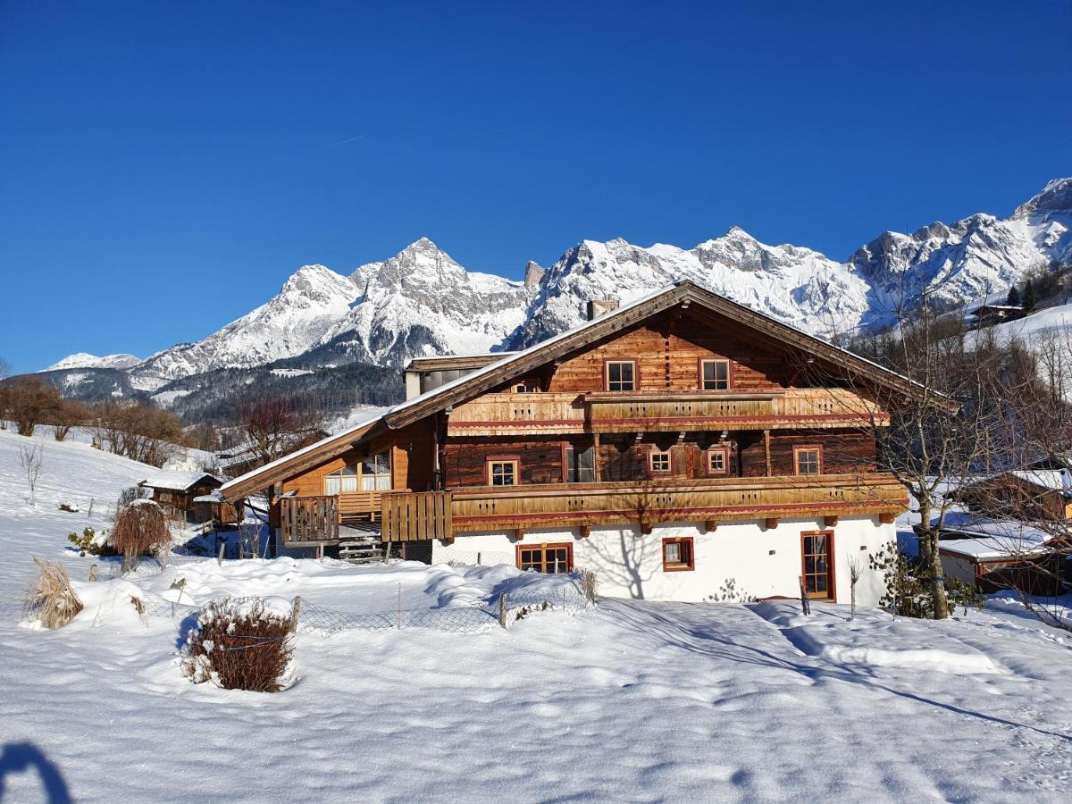 Ferienwohnung Steinernes Meer Maria Alm am Steinernen Meer Ngoại thất bức ảnh